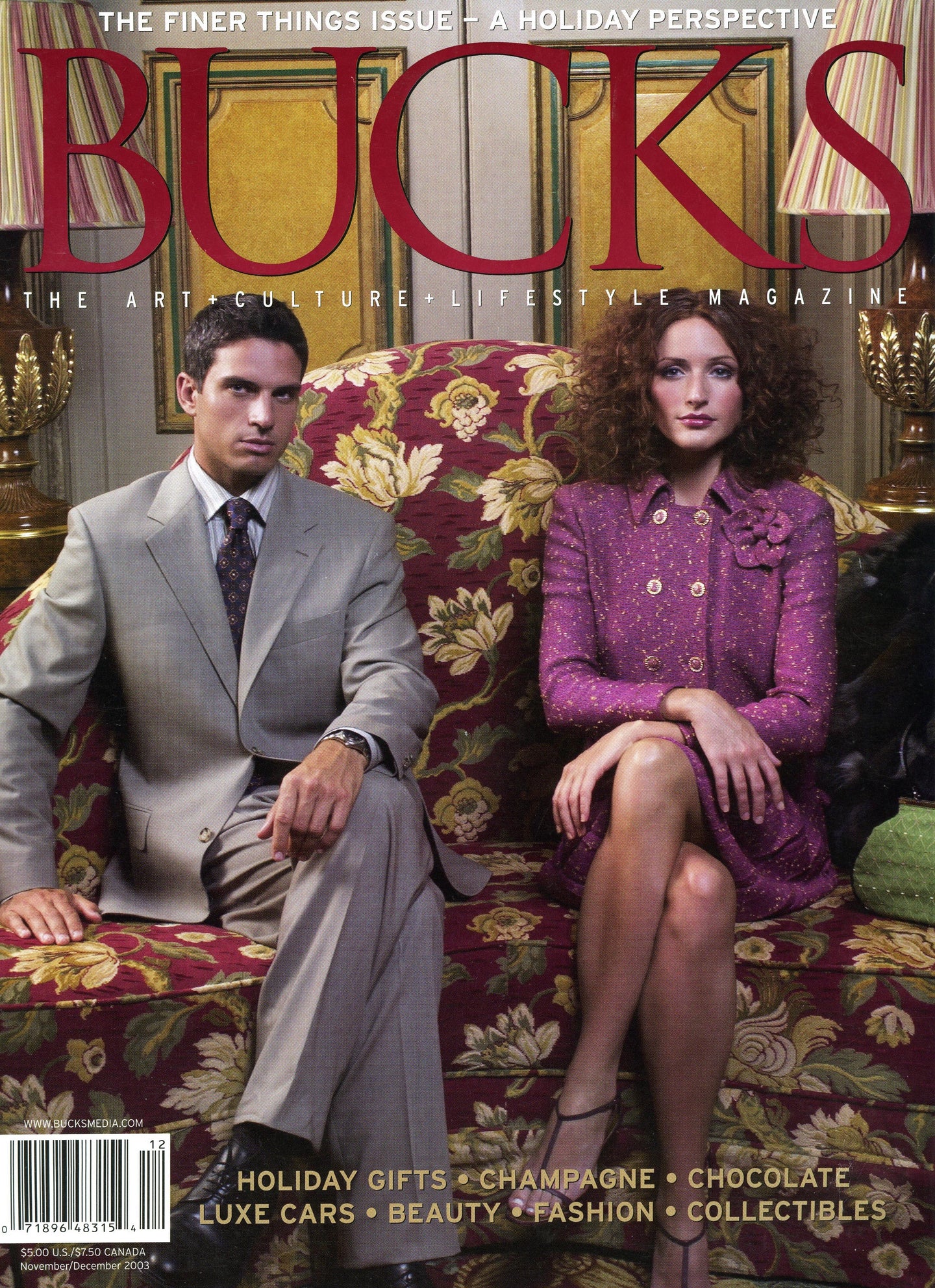 Cover of Bucks Magazine November 2003