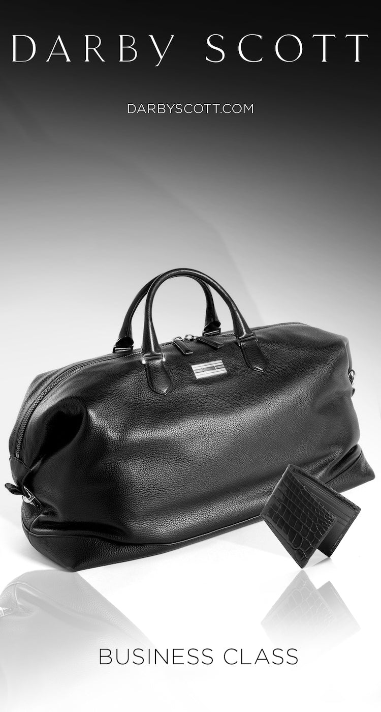 Aspen Travel Bag and Men's Wallet by Darby Scott