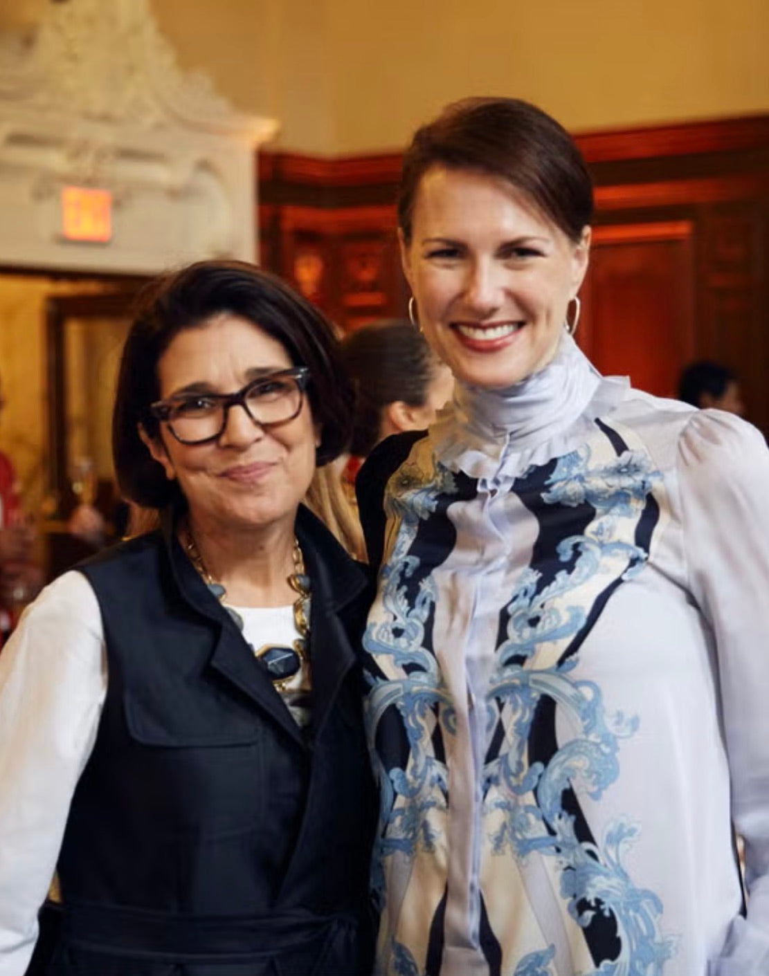 Darby Scott and T&C's President/Publisher & Chief Revenue Officer Jennifer Levene BrunoRight - Photo Credit Landon Neil Phillips