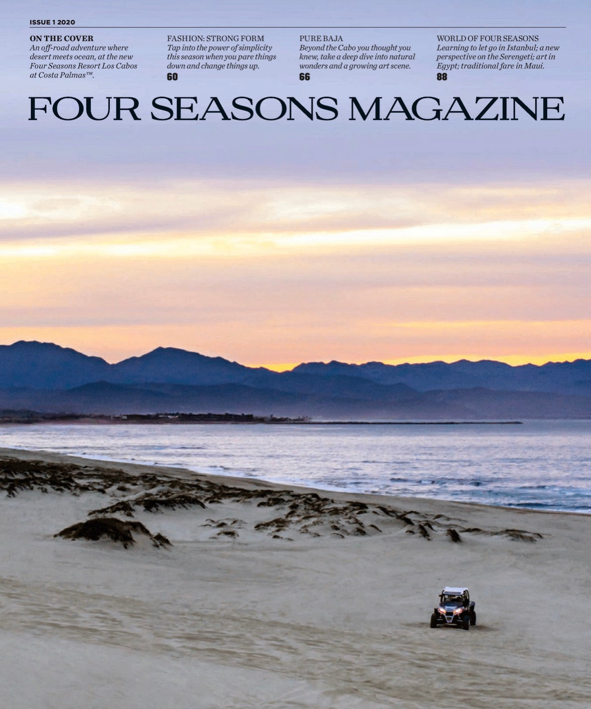 Four Seasons Magazine Cover of Issue 1