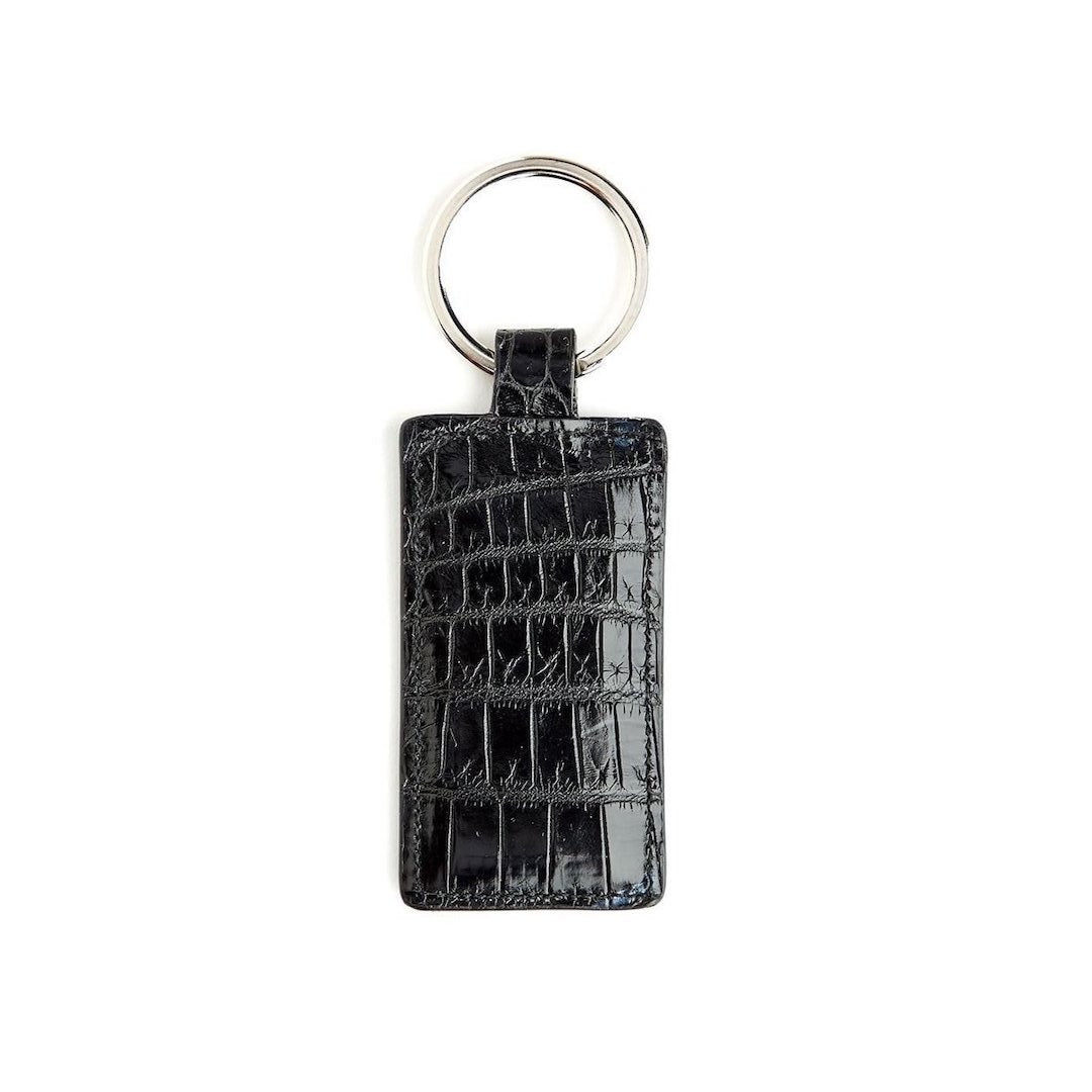 Black Crocodile Key Ring