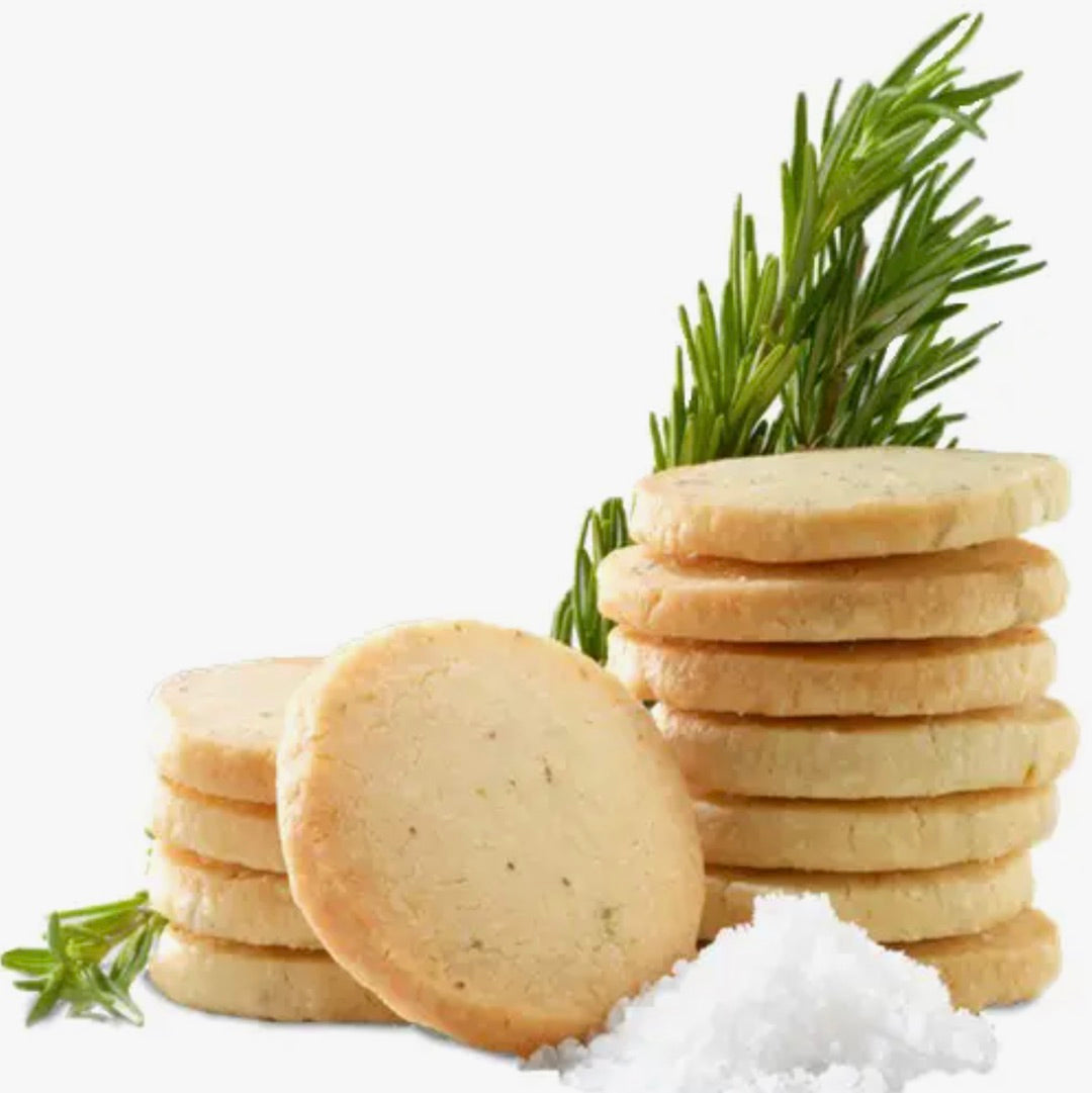 Rosemary shortbread cookies