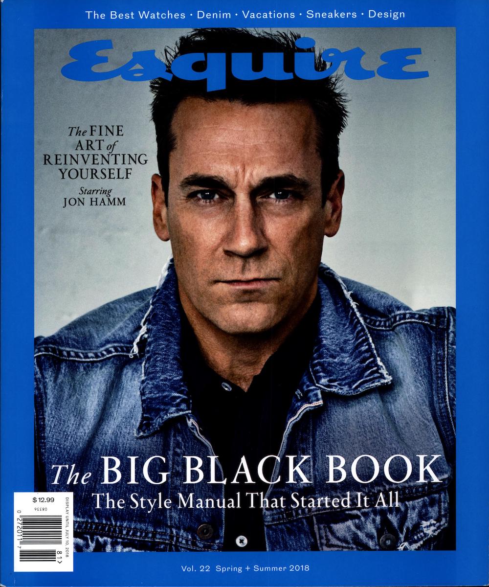 Cover of Esquire Big Black Book Spring 2018