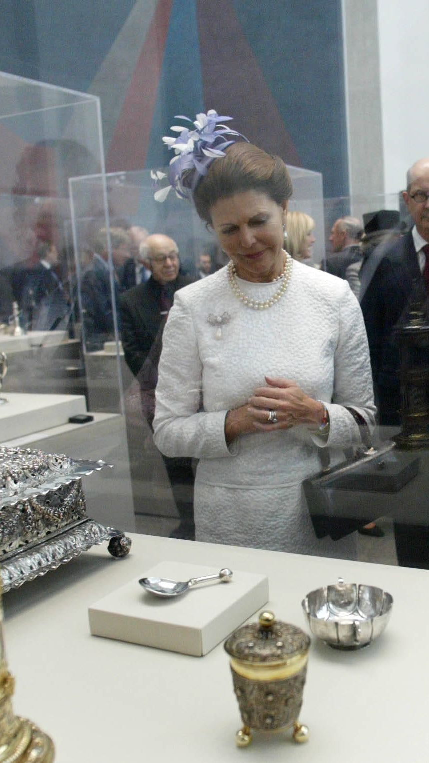 Queen Silvia of Sweden at the National Gallery of Canada, Ottawa, October 24, 2006