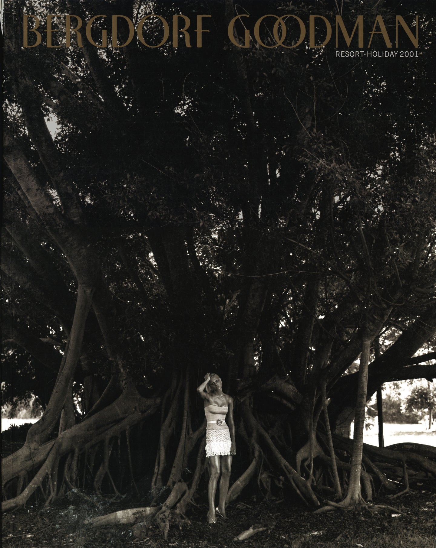 Cover of Bergdorf Goodman Resort-Holiday 2001 Magazine