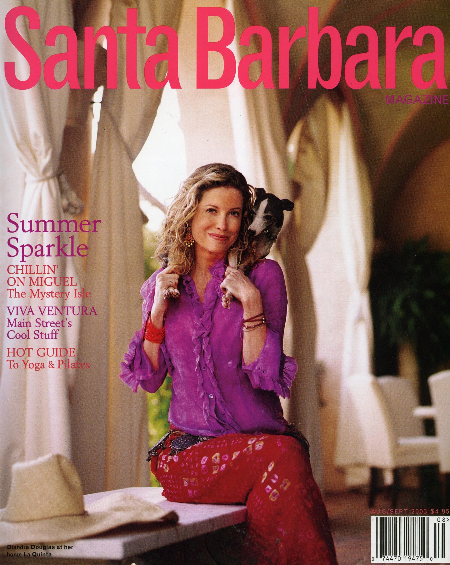 Cover of the August-September Issue of Santa Barbara Magazine