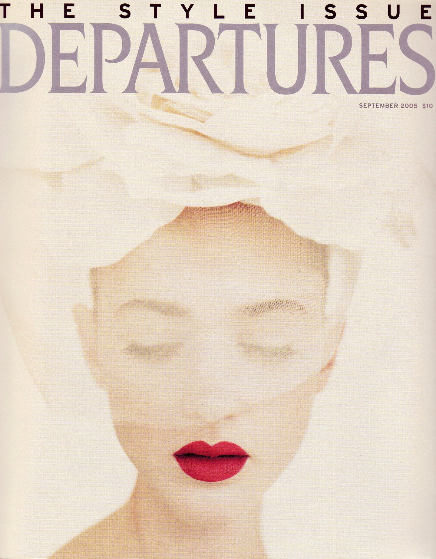Cover of The Style Issue of Departures Magazine September 2005
