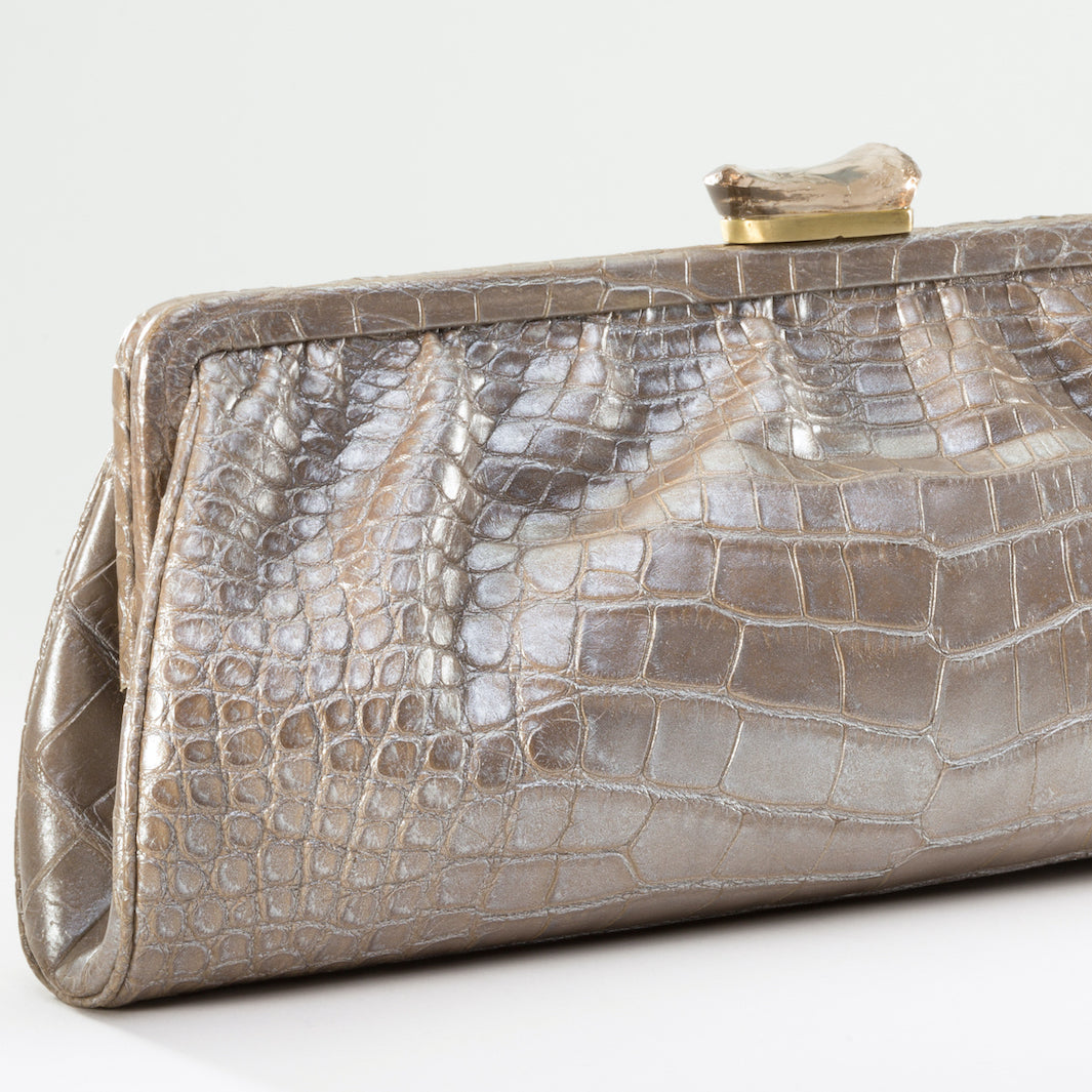 Mercury Alligator Long Clutch - Darby Scott 