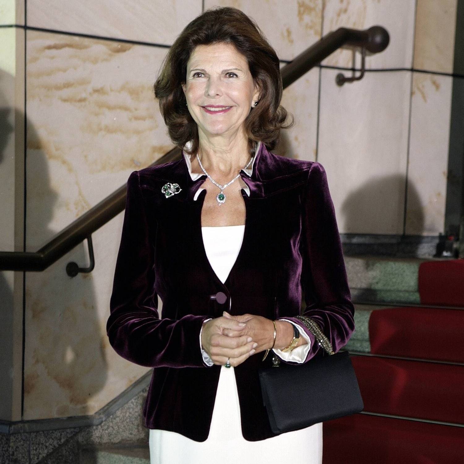 Queen Silvia of Sweden at the Quadrig Awards in Berlin, March 2007