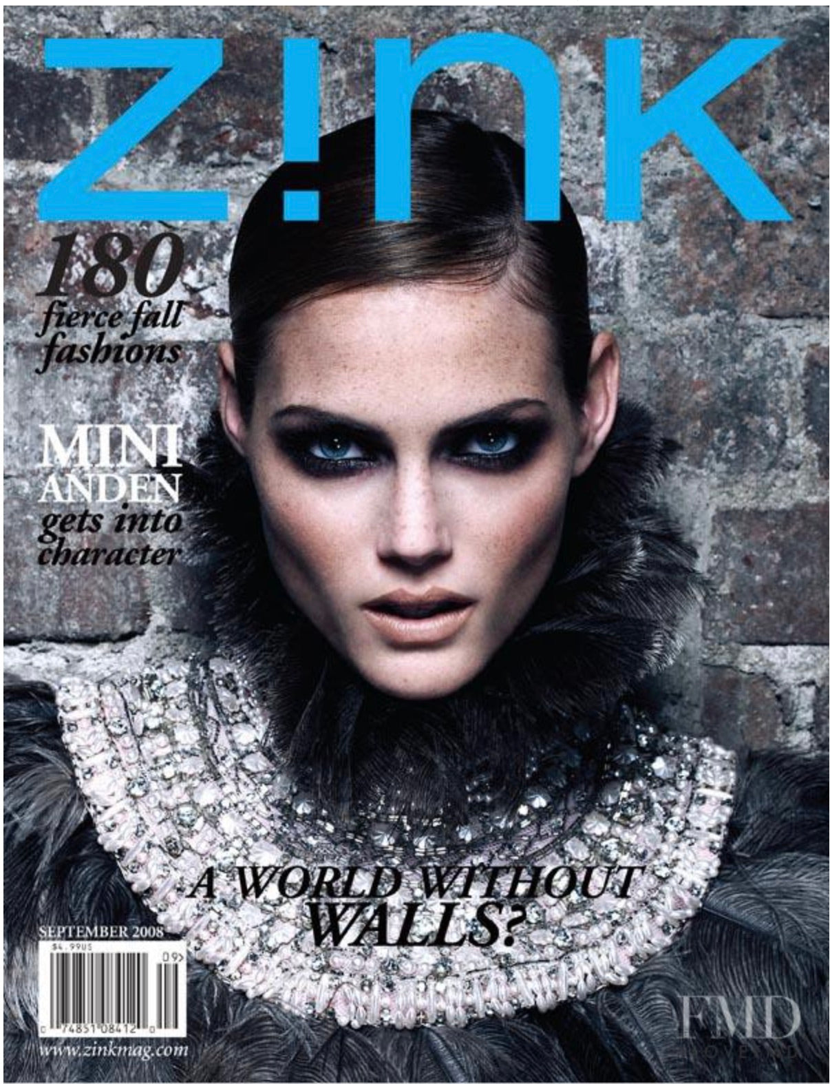 Cover of Zink Magazine September 2008