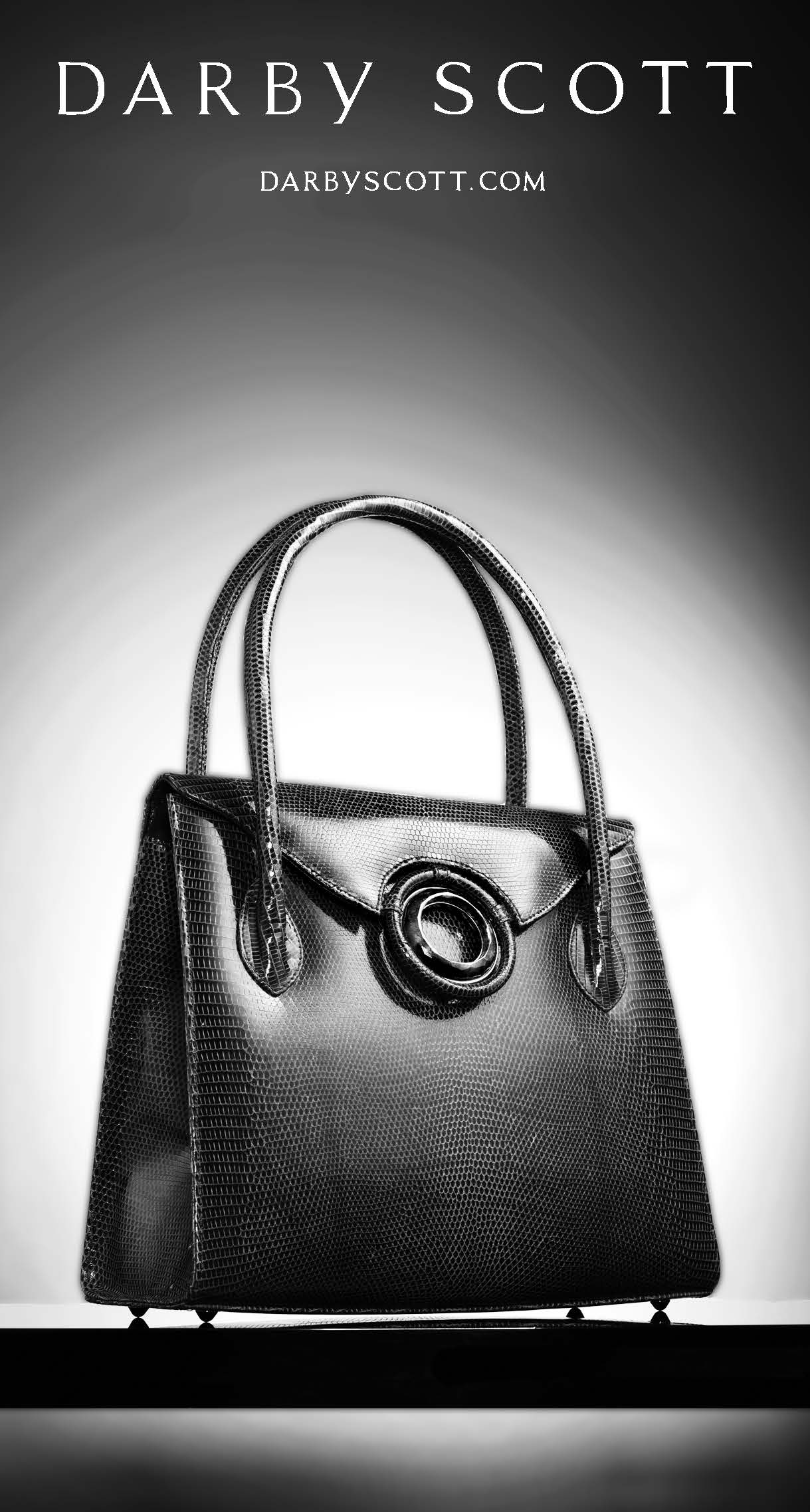 Thompson Grommet Tote in Lizard - Darby Scott 