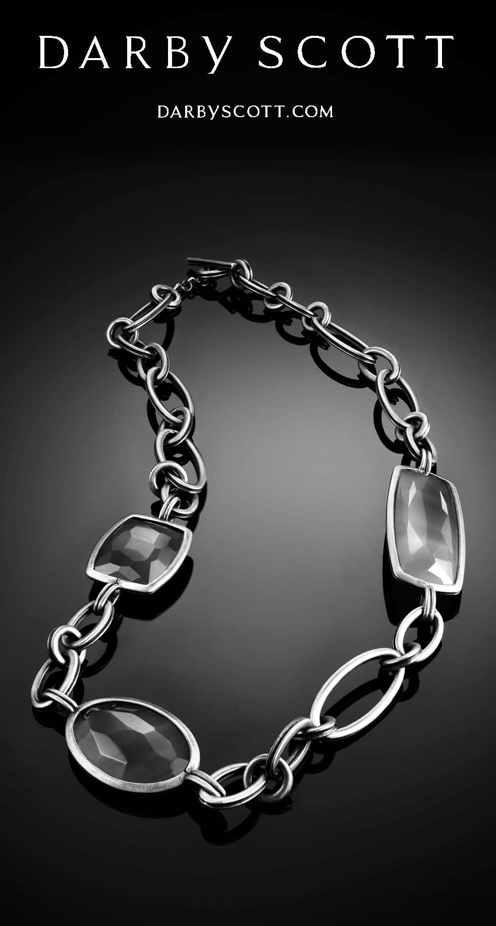 Chain & Jewel Necklace by Darby Scott