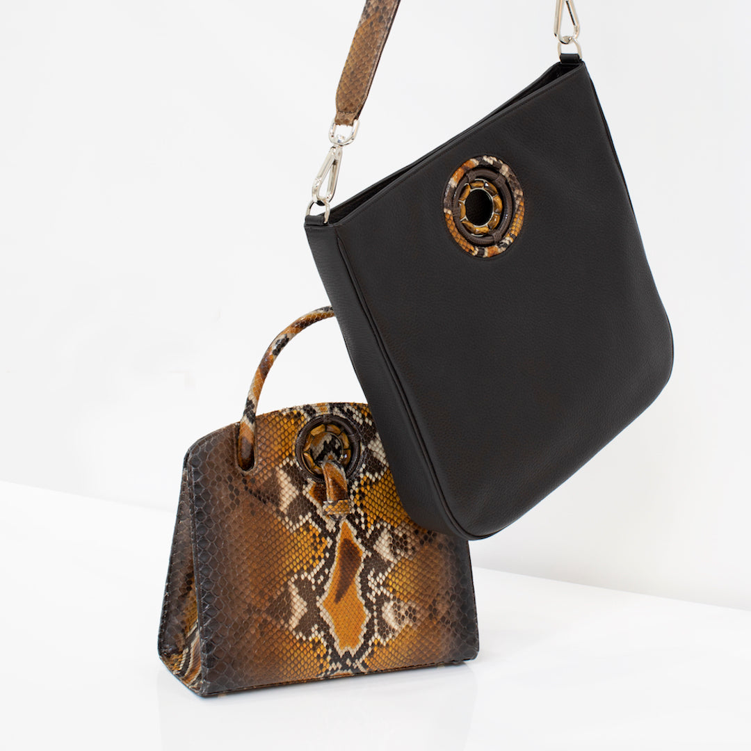 Cloe & Annette in Brown & Cognac as seen in New York Times - Darby Scott
