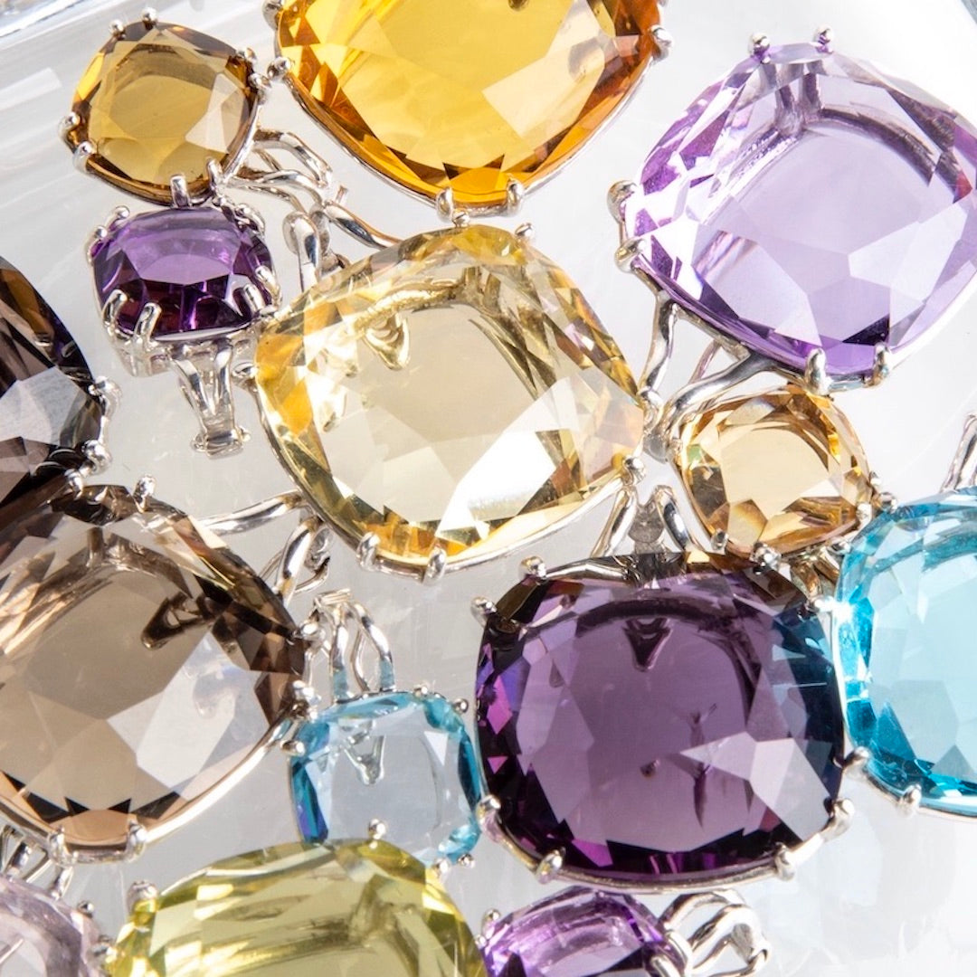 Cushion Cut Gemstones 