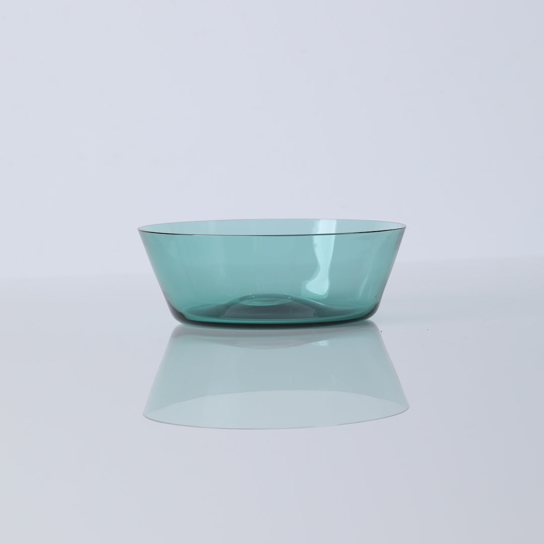 Sea Glass Green Hand Blown Bowl designed by Darby Scott