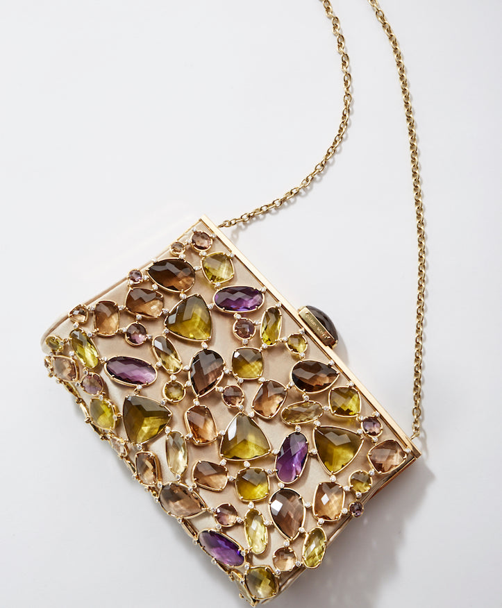 Gemstone & Diamond Minaudiere - Darby Scott