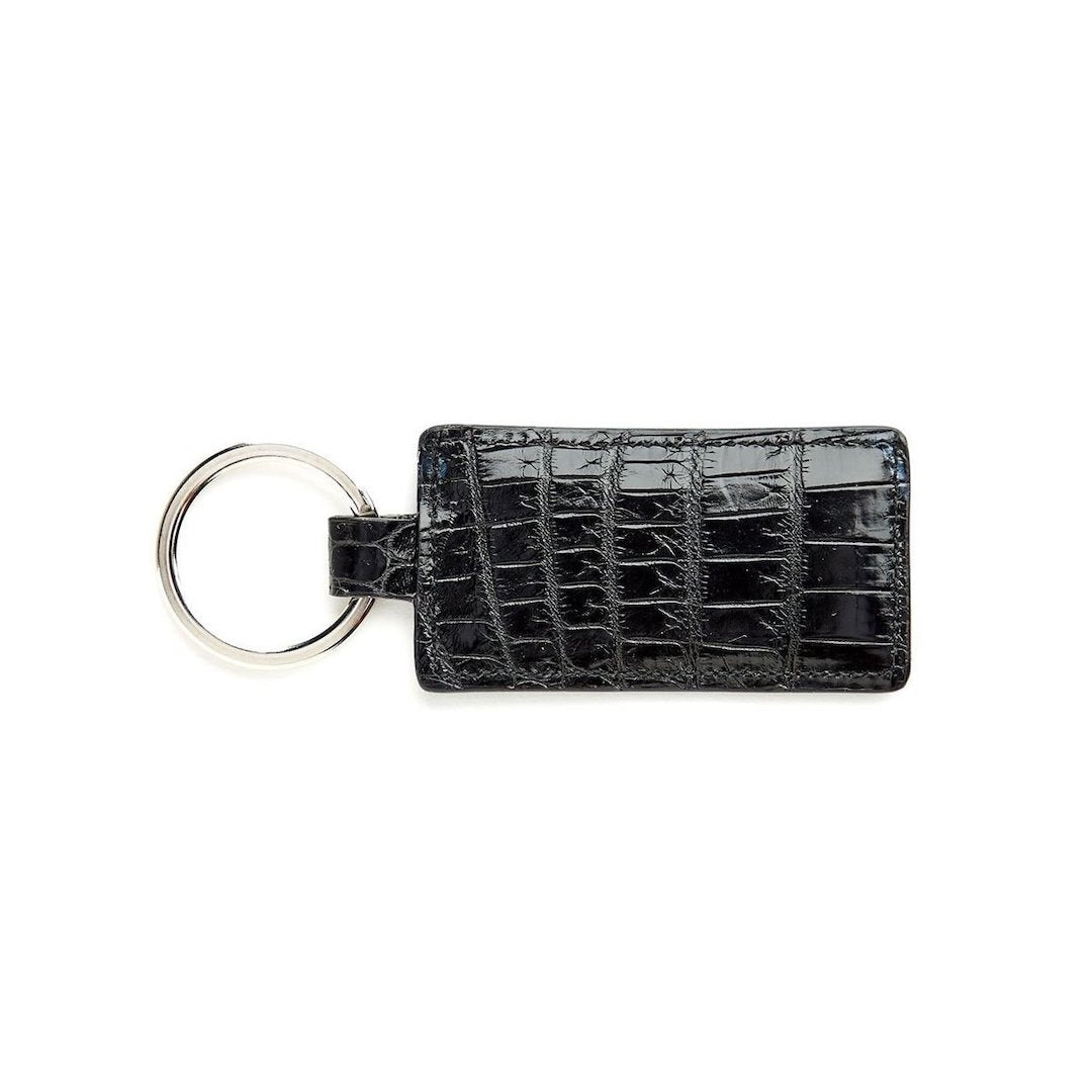 Black Crocodile Key Ring - Darby Scott