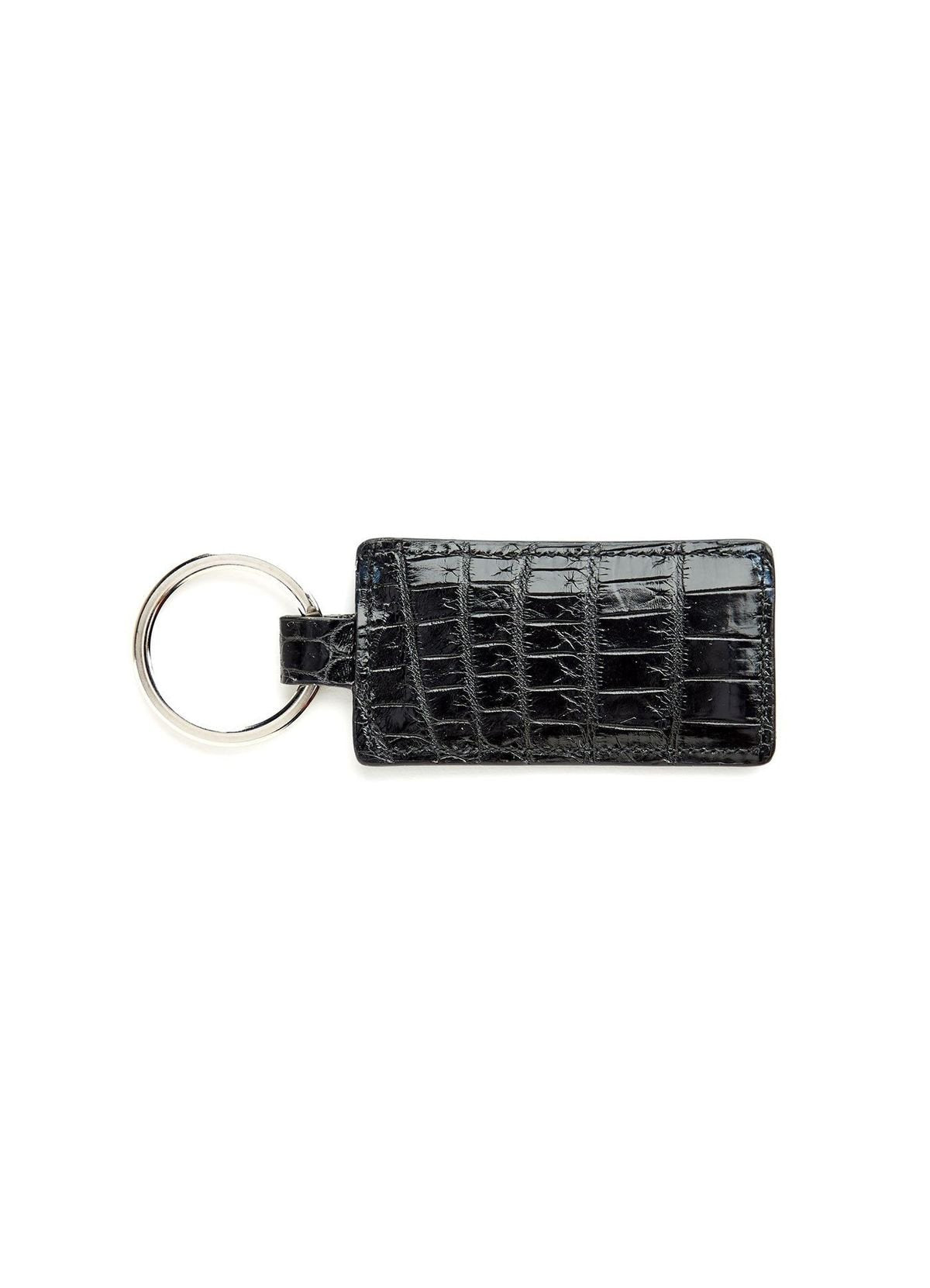 Black Crocodile Key Ring - Darby Scott