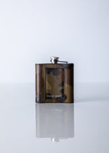Back of camo leather covered flask - Darby Scott