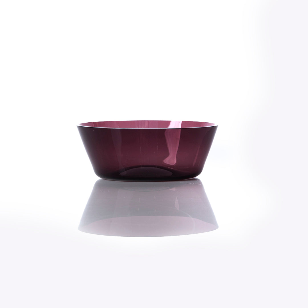 Aubergine Hand Blown Condiment Bowl