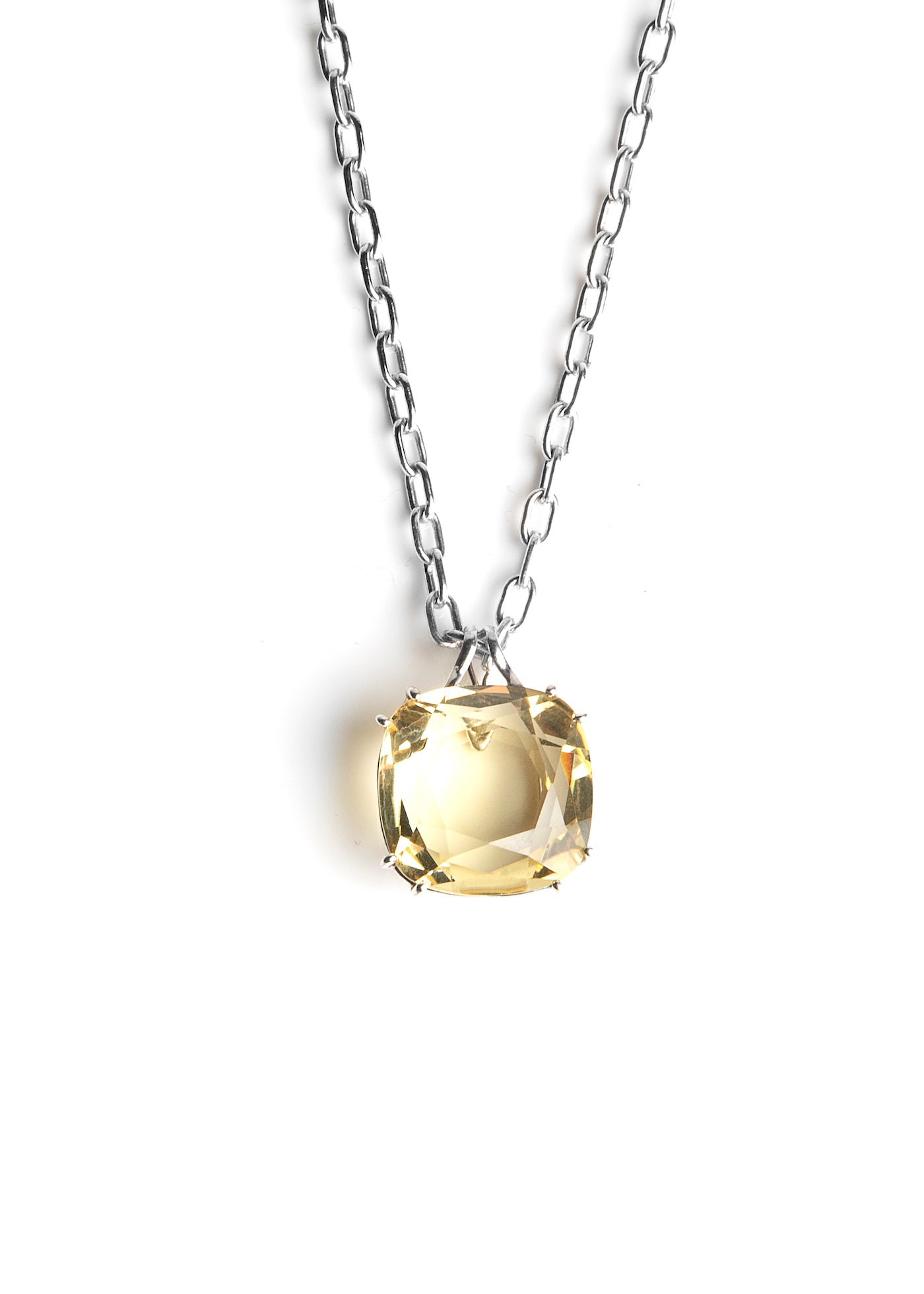 Light Citrine 34 Carat Pendant - Darby Scott