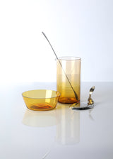 Citrine Mixing Glass, Bowl, Long Spoon and Strainer - Darby Scot