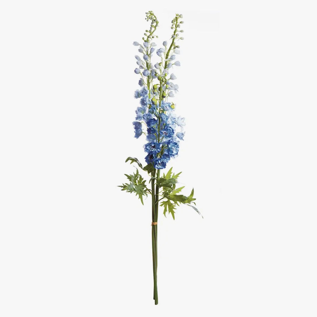 Silk Floral Stems of Delphinium