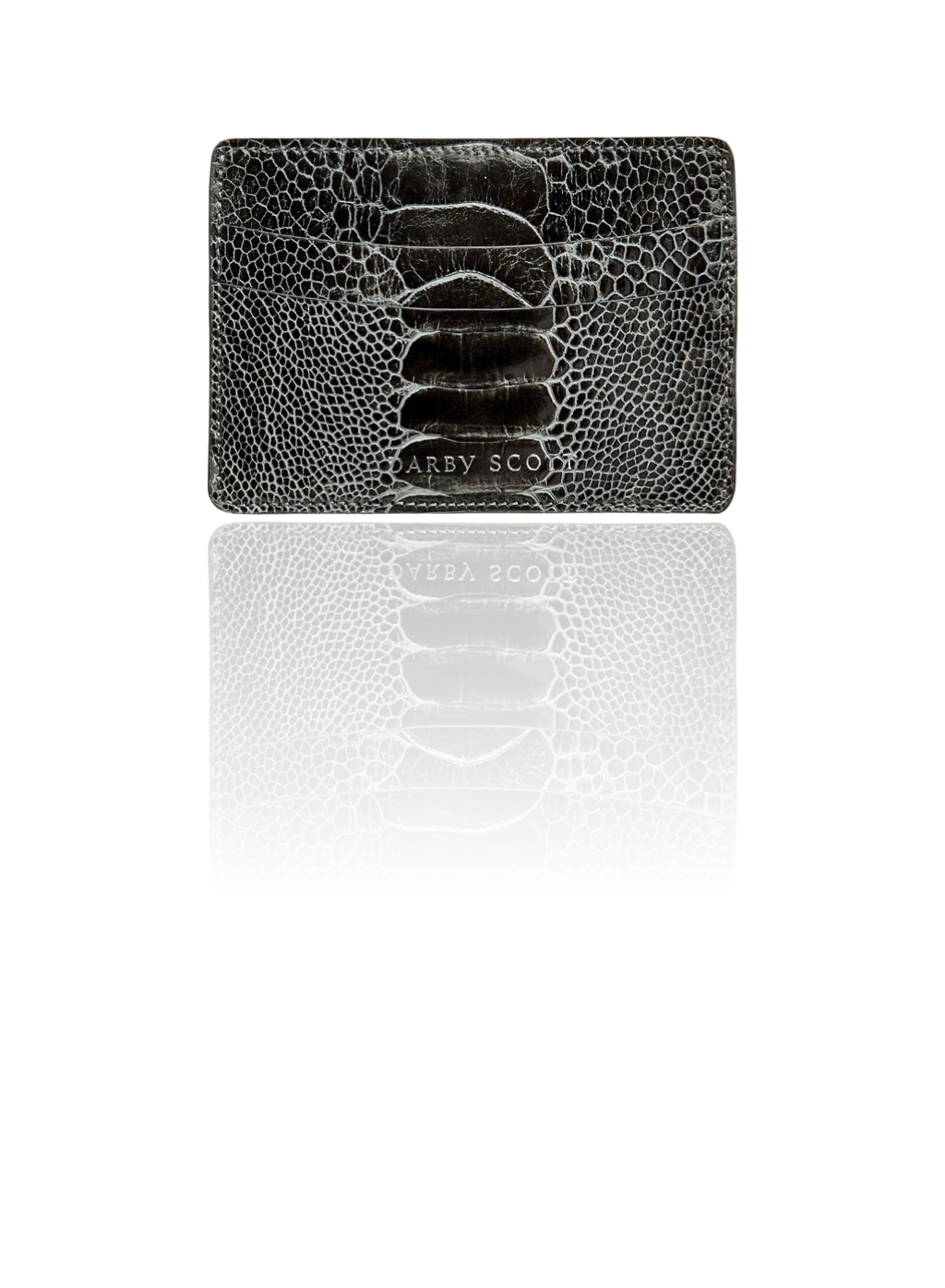 Ostrich-Leg-Credit-Card-Case-Grey-Darby-Scott