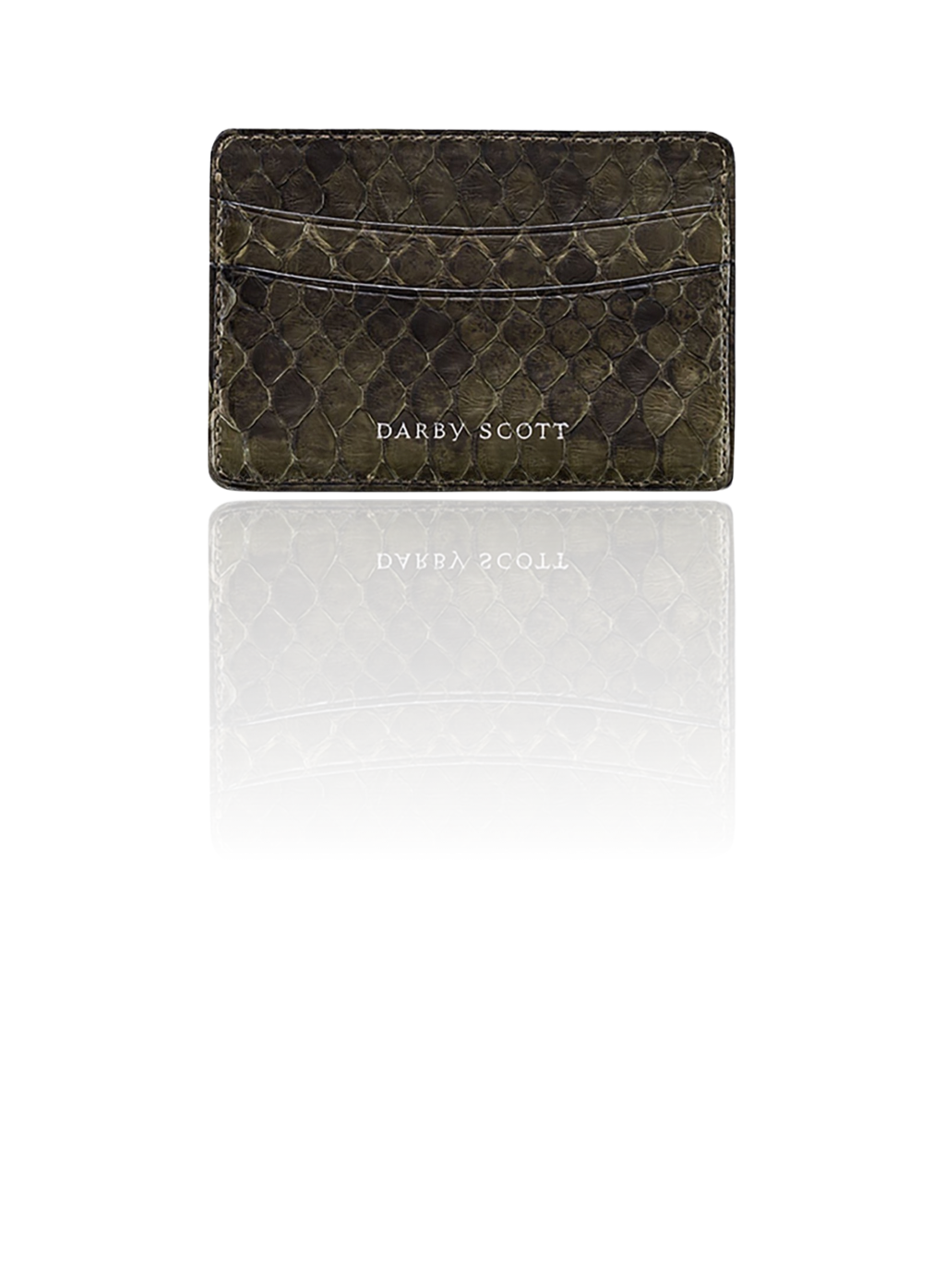 Python-Credit-Card-Case-Green-Darby-Scott