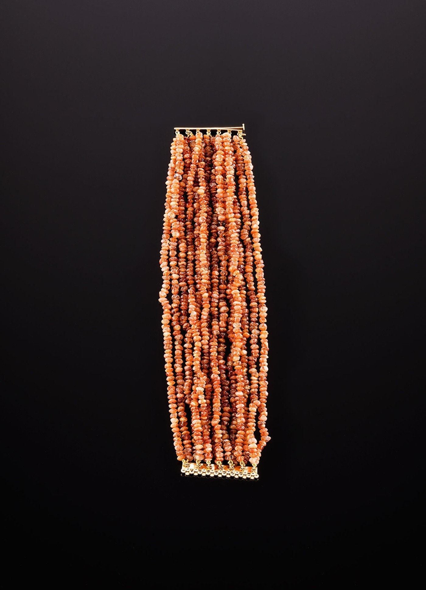 Lay Down of Sunstone Multi Strand Bracelet - Darby Scott