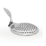 Stainless Drink Strainer with Thumb Hold