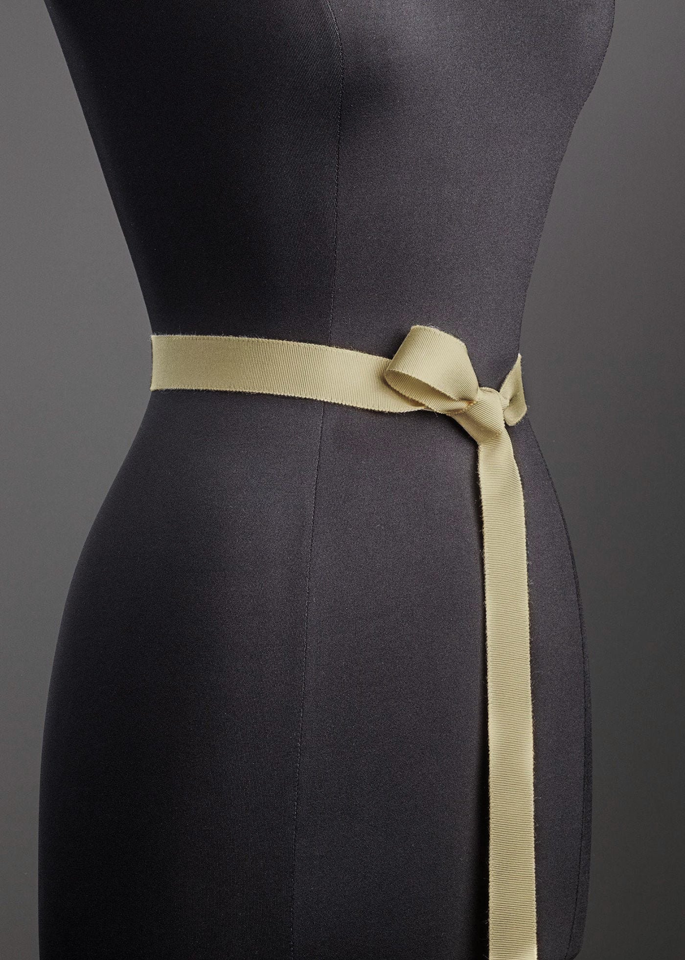 Pale Yellow Ribbon Belt